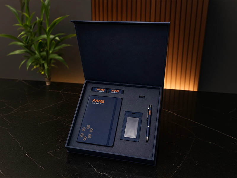 Custom corporate gift set by Mada Event Riyadh Saudi Arabia 13